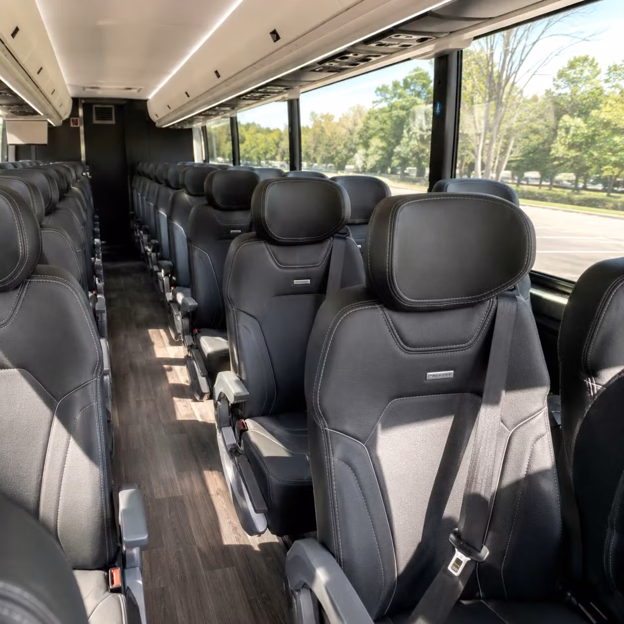 hitting sfo or oak from modesto a charter bus makes the bay area run easy