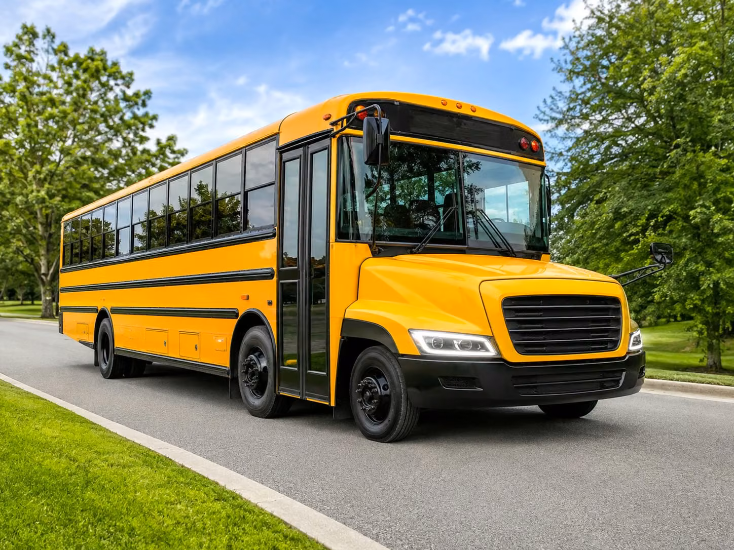 modesto school bus rental