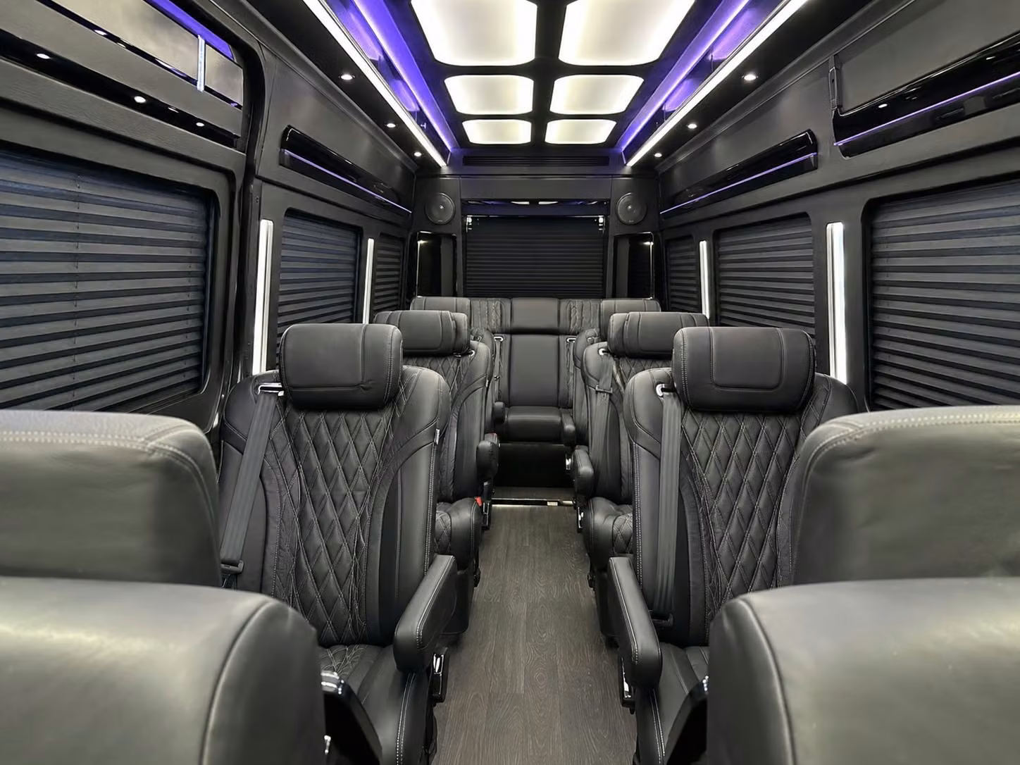 sprinter van with driver interior